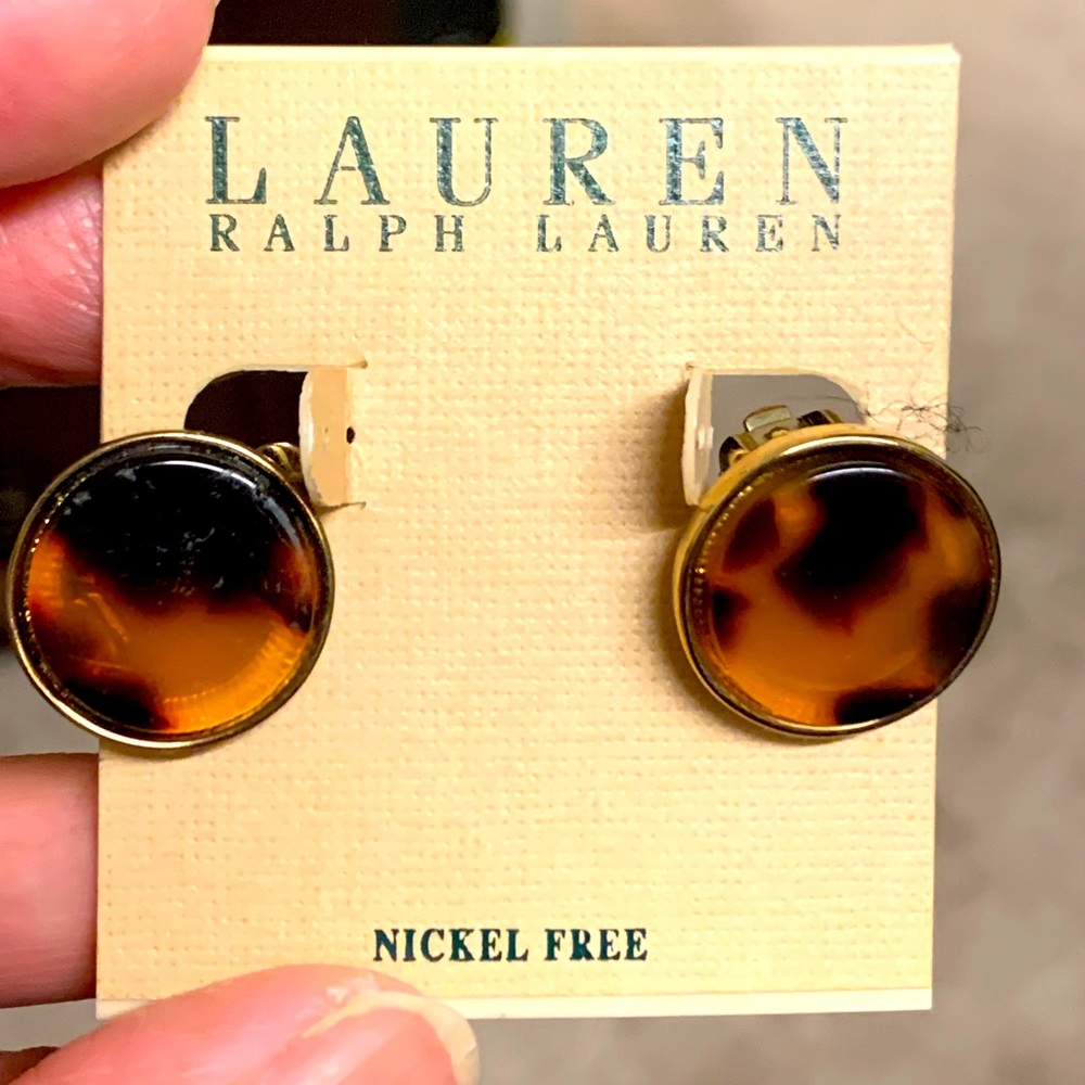 Ralph Lauren clip on earrings